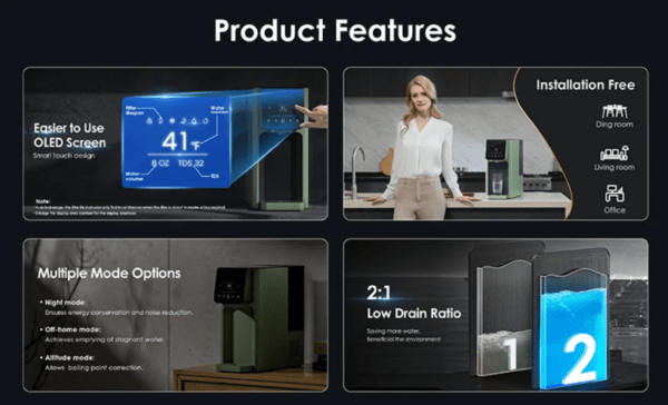 Countertop Product Features